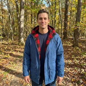 Vintage L.L. Bean Baxter State‎ Parka Blue Buffalo Plaid Lining Jacket L